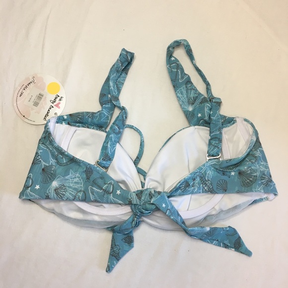NWT Jenna Sea Casabo Bikini Top in Sea Life, XS - Picture 6 of 10